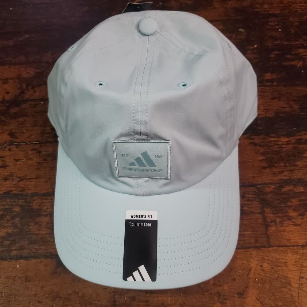 Adidas Women's Saturday 3 fashion Hat mint green msrp $24